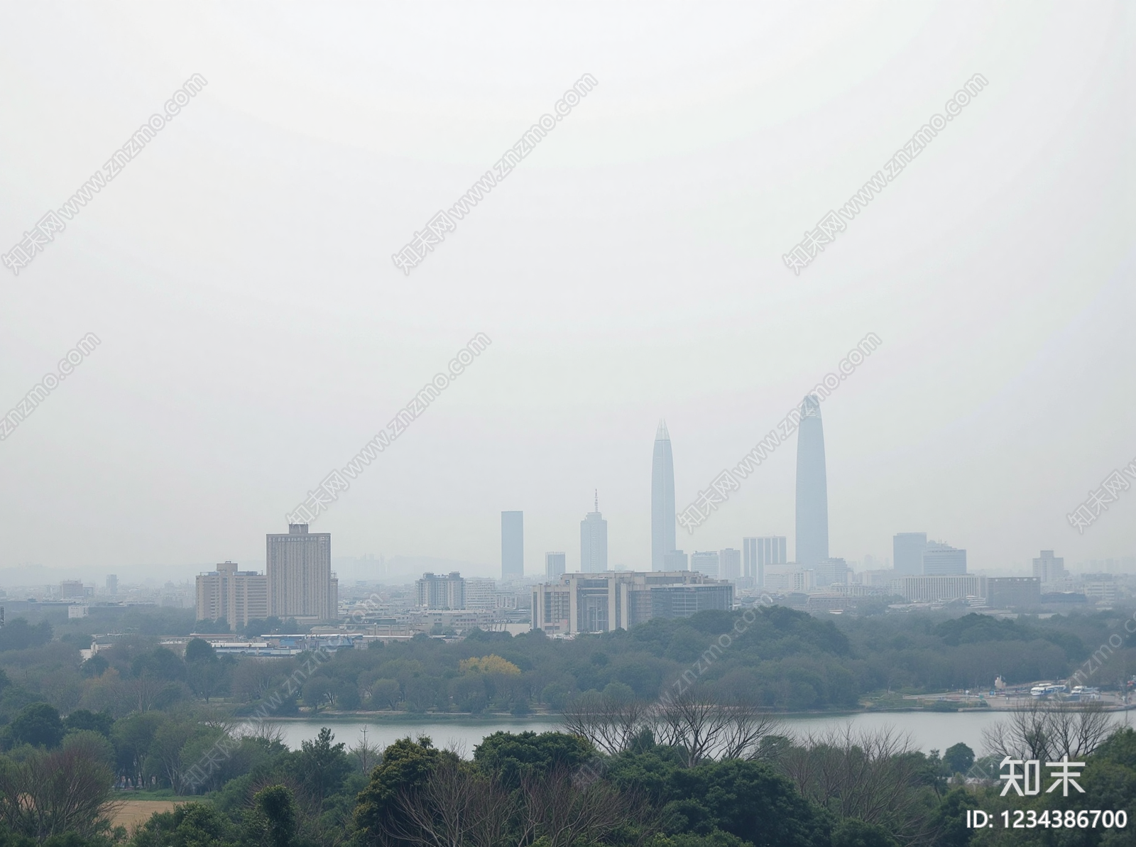 城市背景高清贴图材质