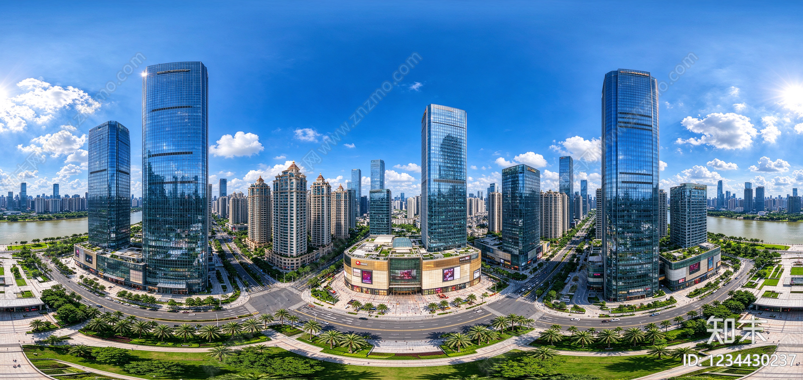 城市HDR贴图下载【ID:1234430237】