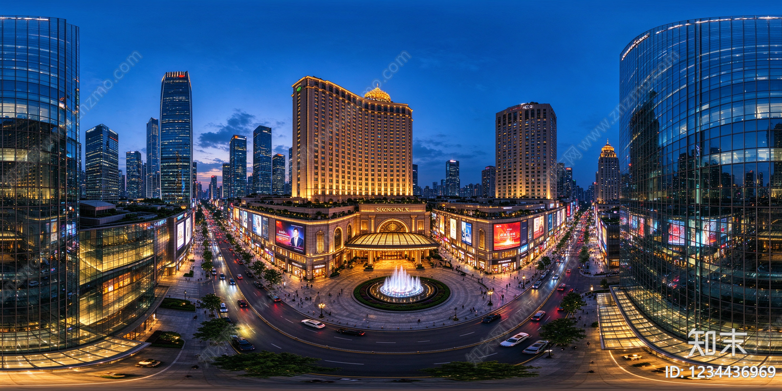 城市HDR高清贴图材质