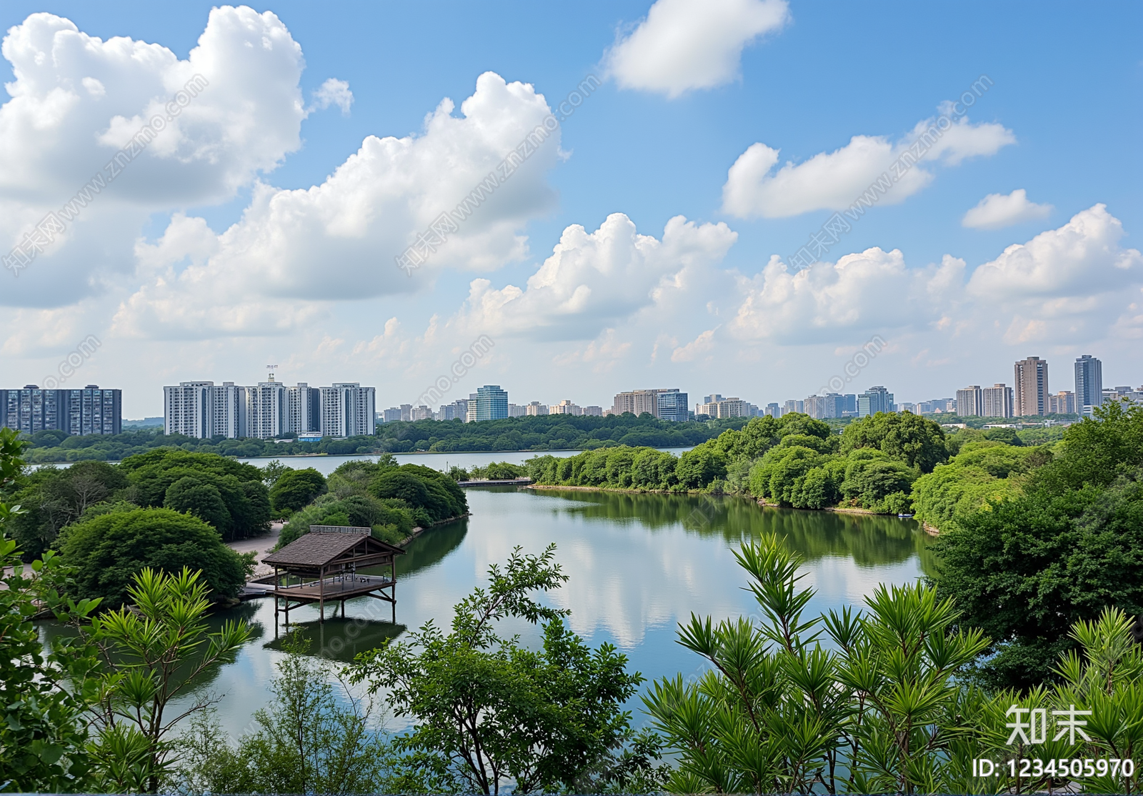 城市背景高清贴图材质
