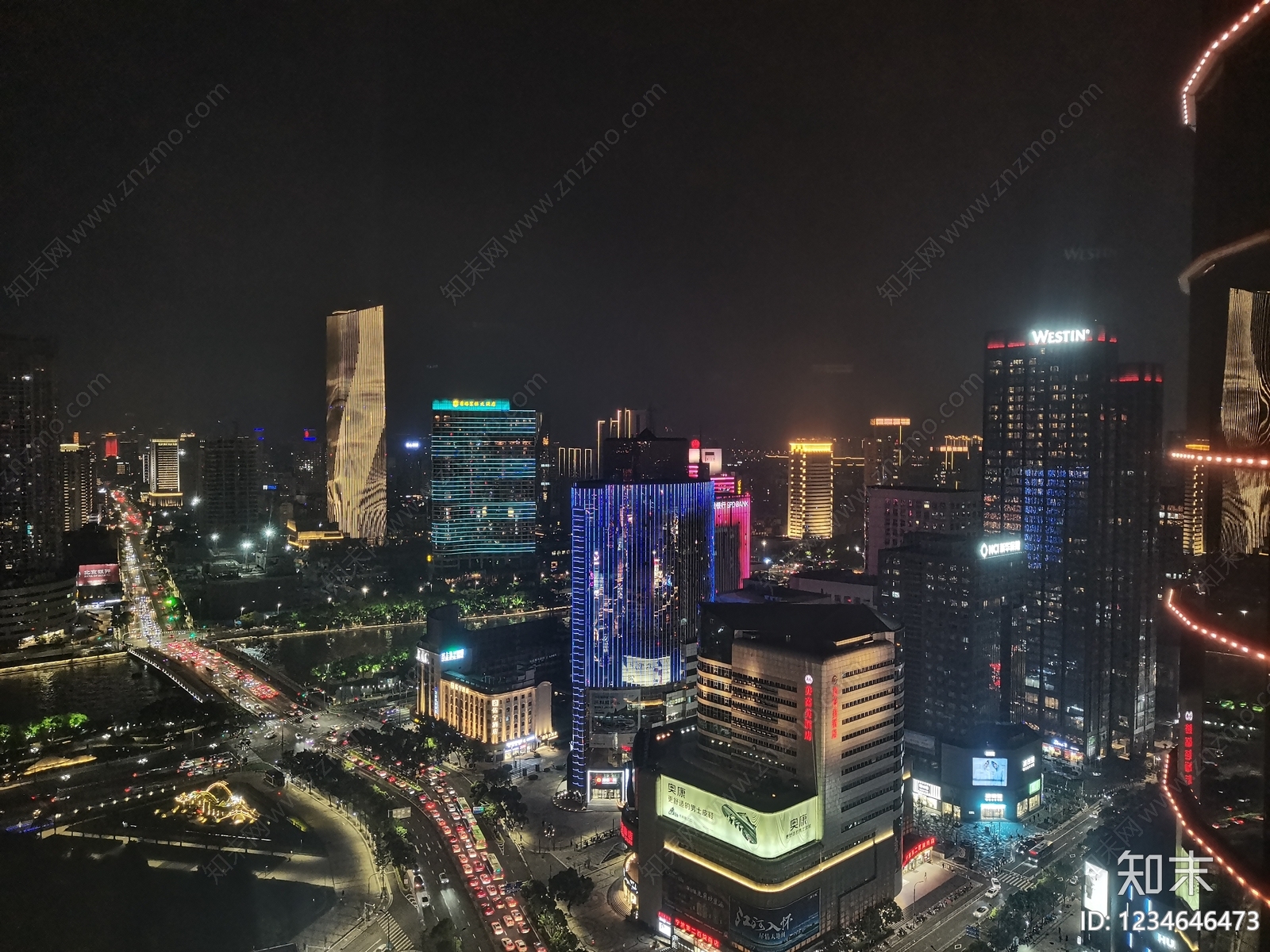 夜晚高清贴图材质