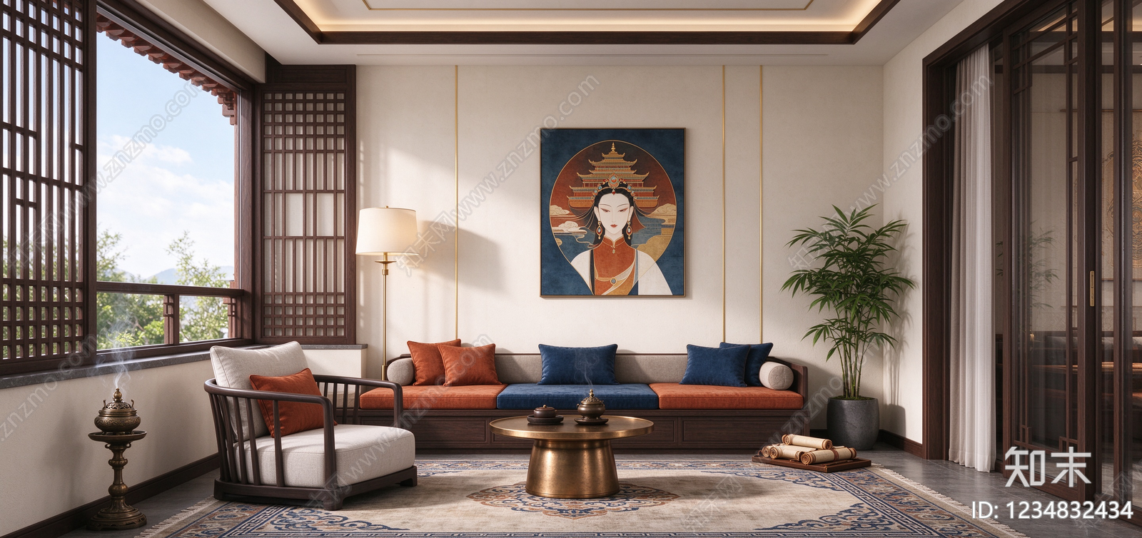 室内HDR贴图下载【ID:1234832434】