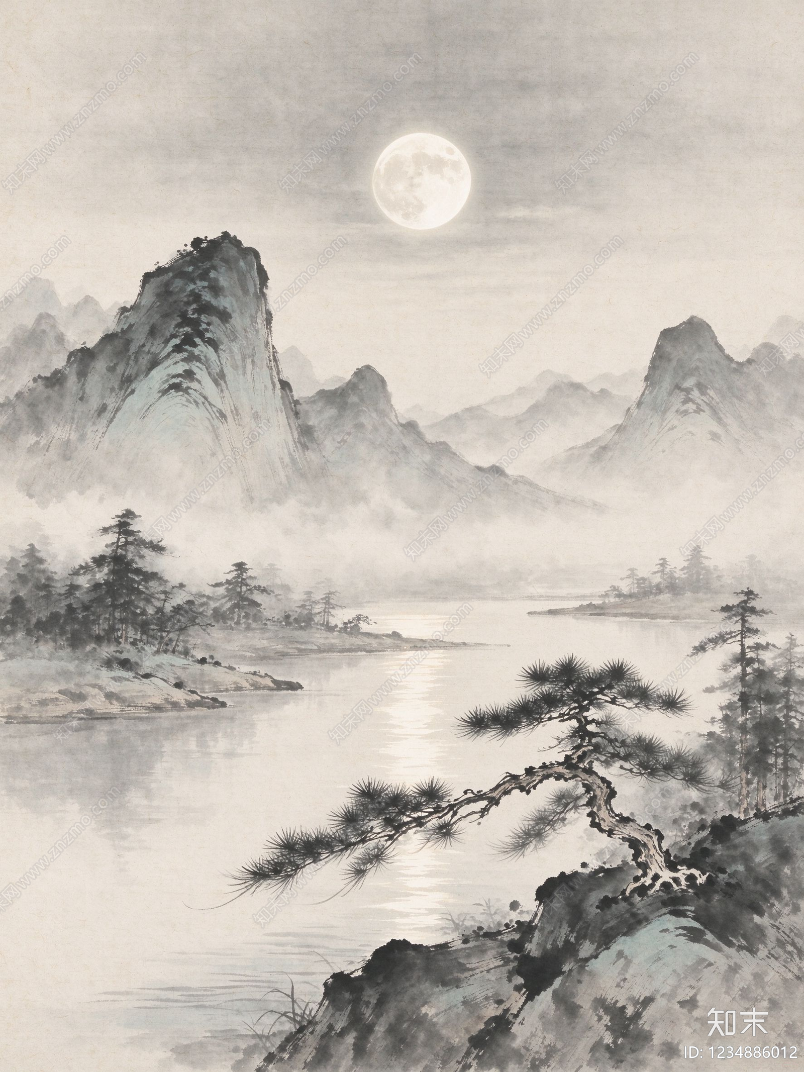 其他挂画贴图下载【ID:1234886012】