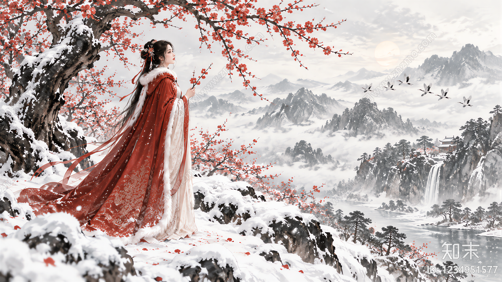 中式其他壁纸贴图下载【ID:1234951577】