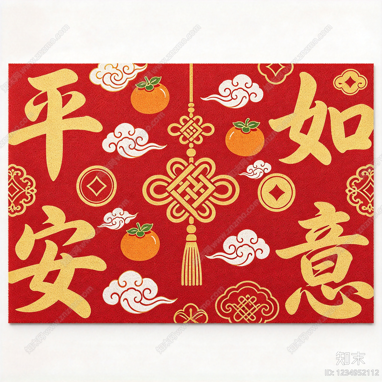 现代其他地毯贴图下载【ID:1234952112】