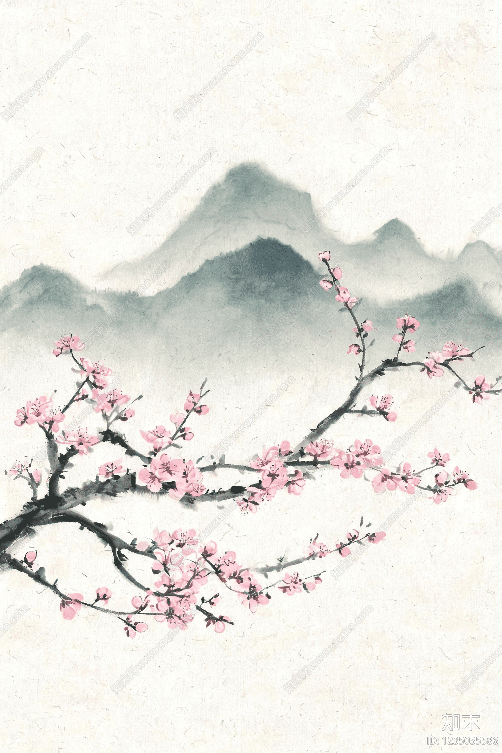 远山贴图下载【ID:1235055586】