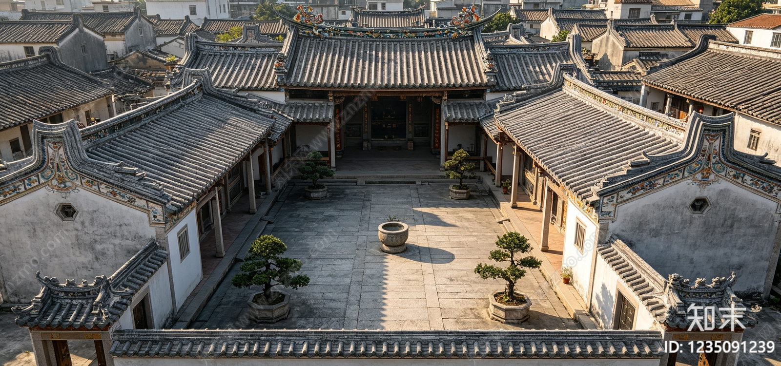 小区HDR高清贴图材质