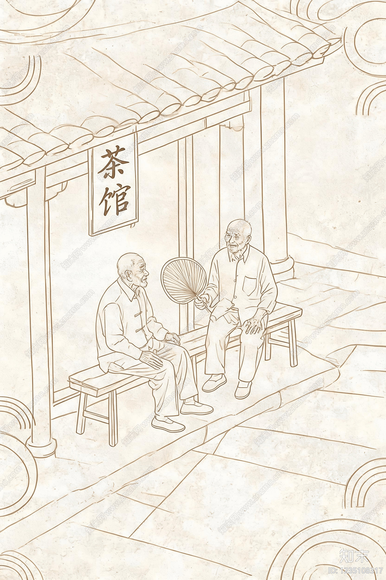 商铺高清贴图材质