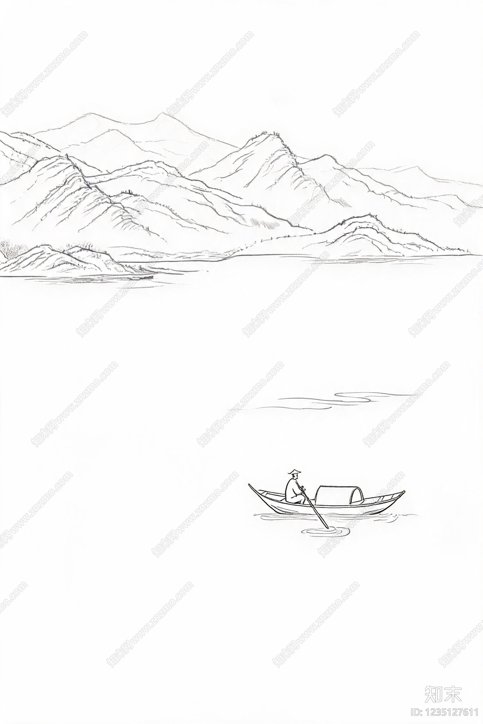 远山贴图下载【ID:1235127611】