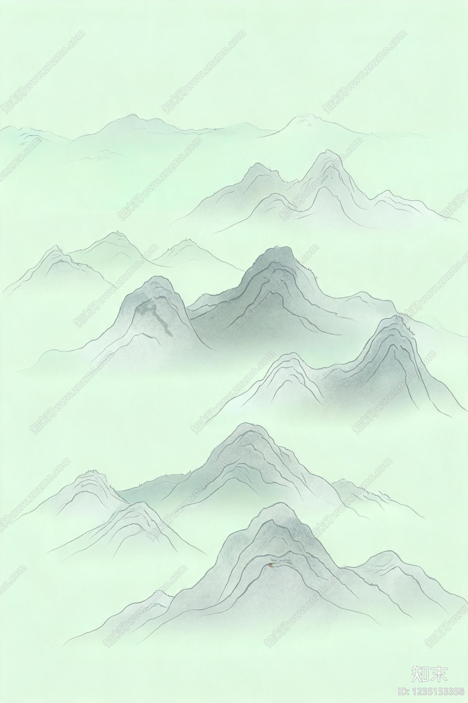 远山贴图下载【ID:1235153358】