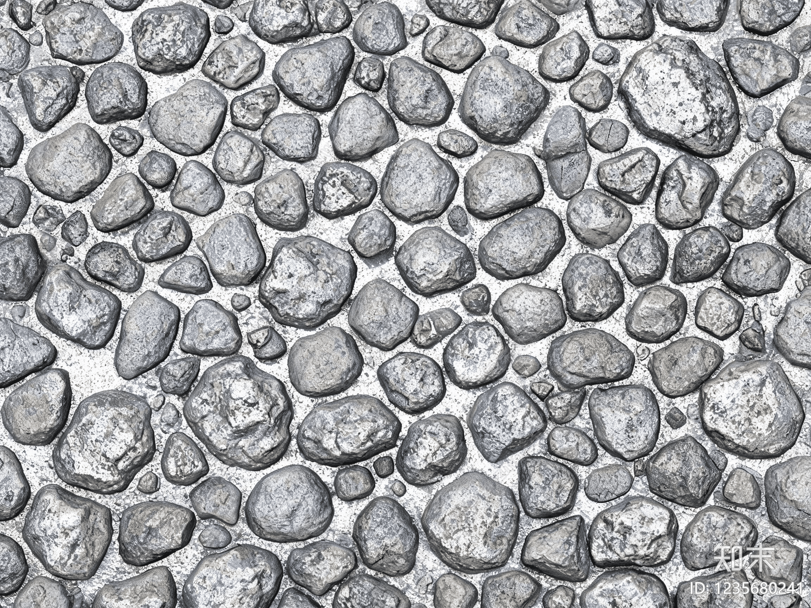 鹅卵石贴图下载【ID:1235680241】