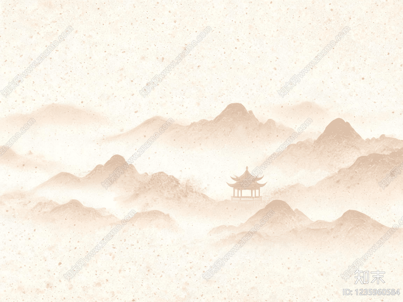 山水高清贴图材质
