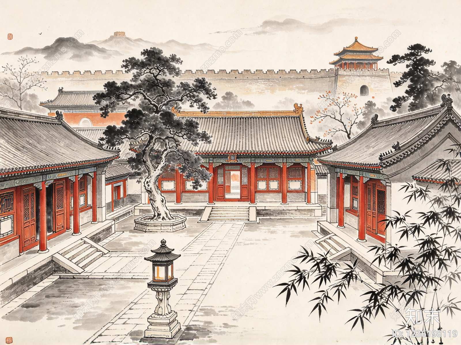 风景高清贴图材质