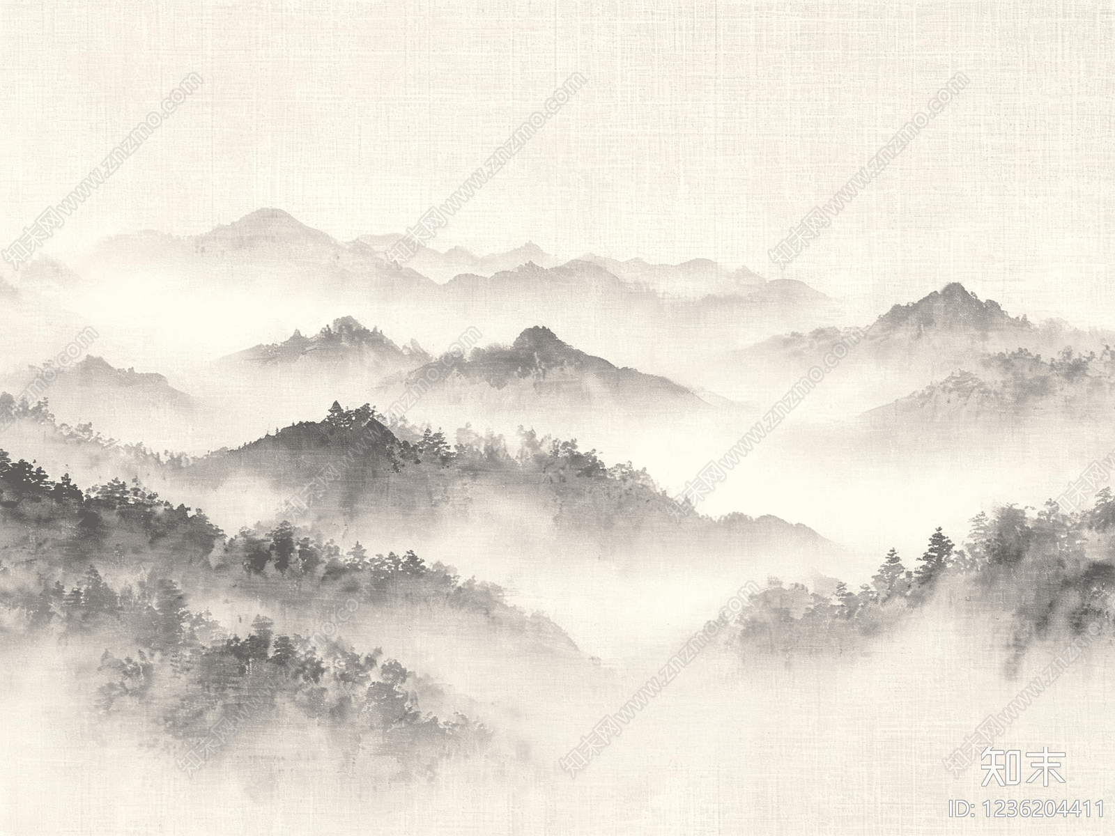 远山高清贴图材质