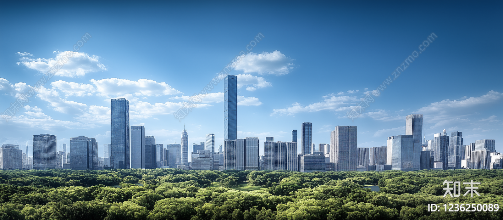 城市背景高清贴图材质