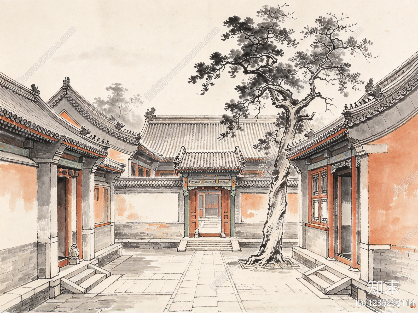建筑外立面高清贴图材质