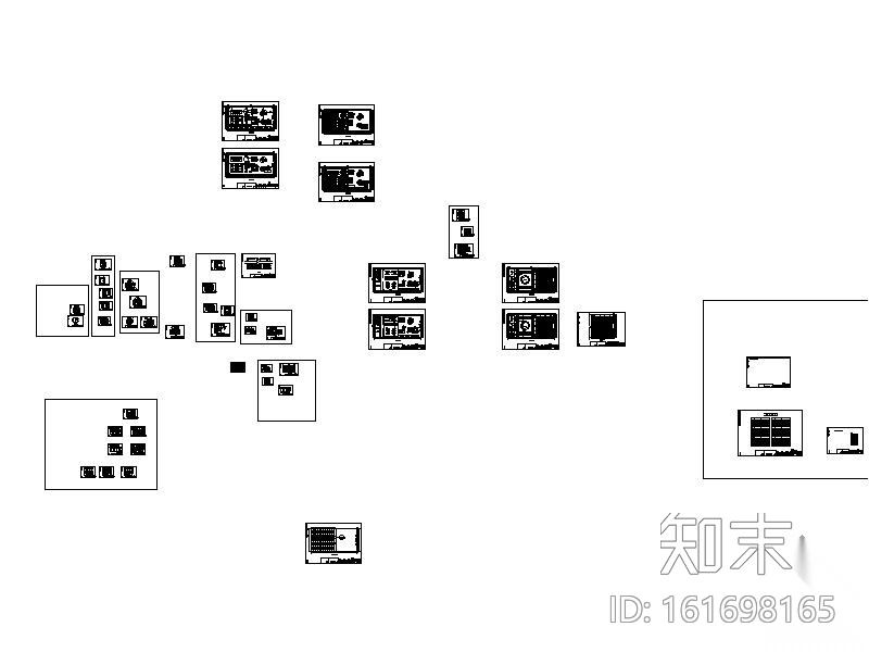 [无锡]某陶瓷展厅室内装修图施工图下载【ID:161698165】