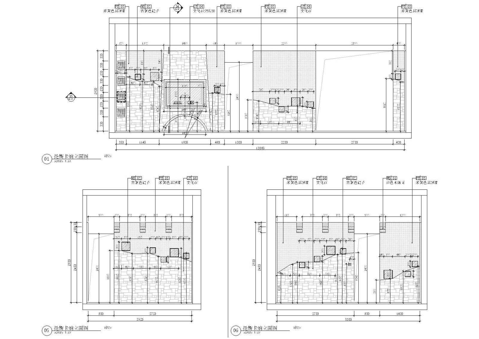 ​工业风复古loft酒吧项目施工图+效果图cad施工图下载【ID:160710176】