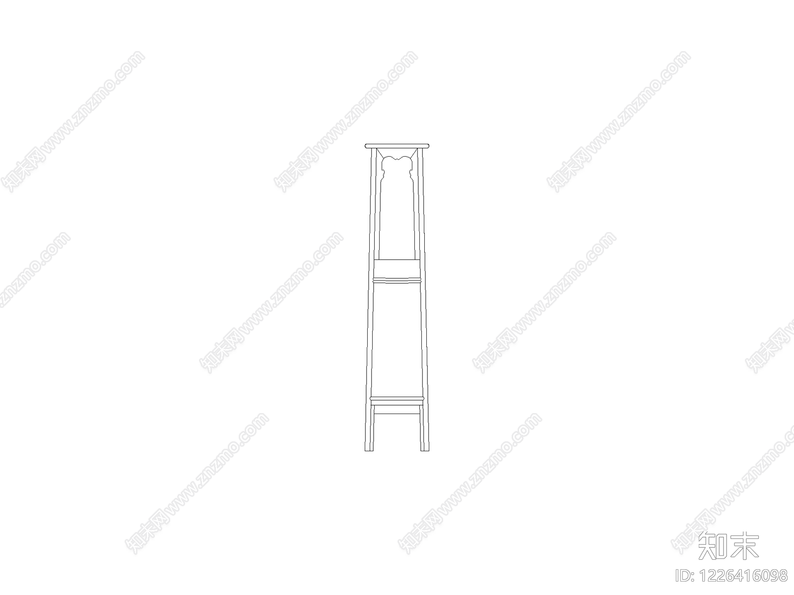 现代柜子CAD图纸