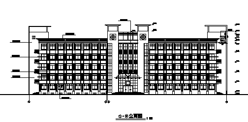 [江苏]某中学综合实验楼建筑施工图施工图下载【ID:151549142】