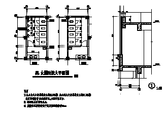 [江苏]某中学综合实验楼建筑施工图施工图下载【ID:151549142】