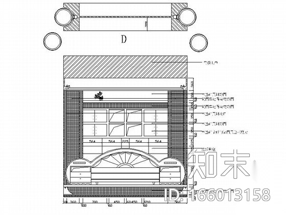 浪漫家纺展厅室内设计图（含效果）施工图下载【ID:166013158】