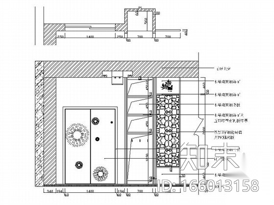 浪漫家纺展厅室内设计图（含效果）施工图下载【ID:166013158】