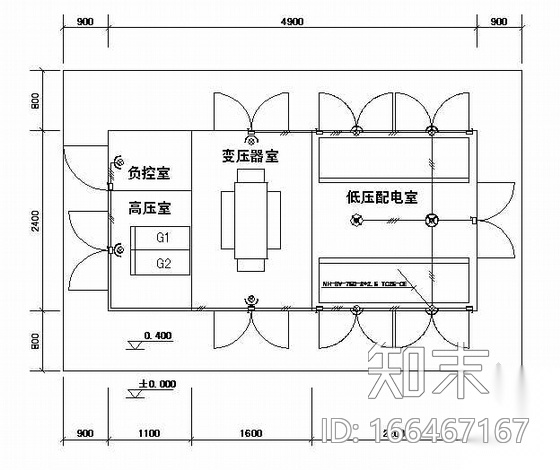 苏州某公用设施管理处500KVA路灯箱变电气施工图cad施工图下载【ID:166467167】