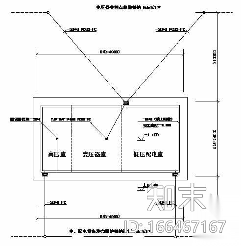 苏州某公用设施管理处500KVA路灯箱变电气施工图cad施工图下载【ID:166467167】