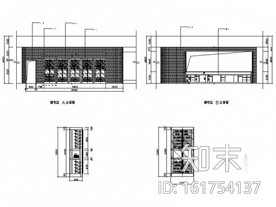 [无锡]特色休闲时尚西餐厅装修图（含方案）cad施工图下载【ID:161754137】