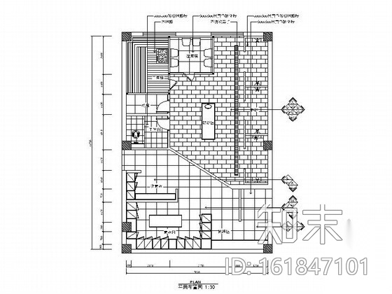 某洗浴中心女浴区设计装修图施工图下载【ID:161847101】