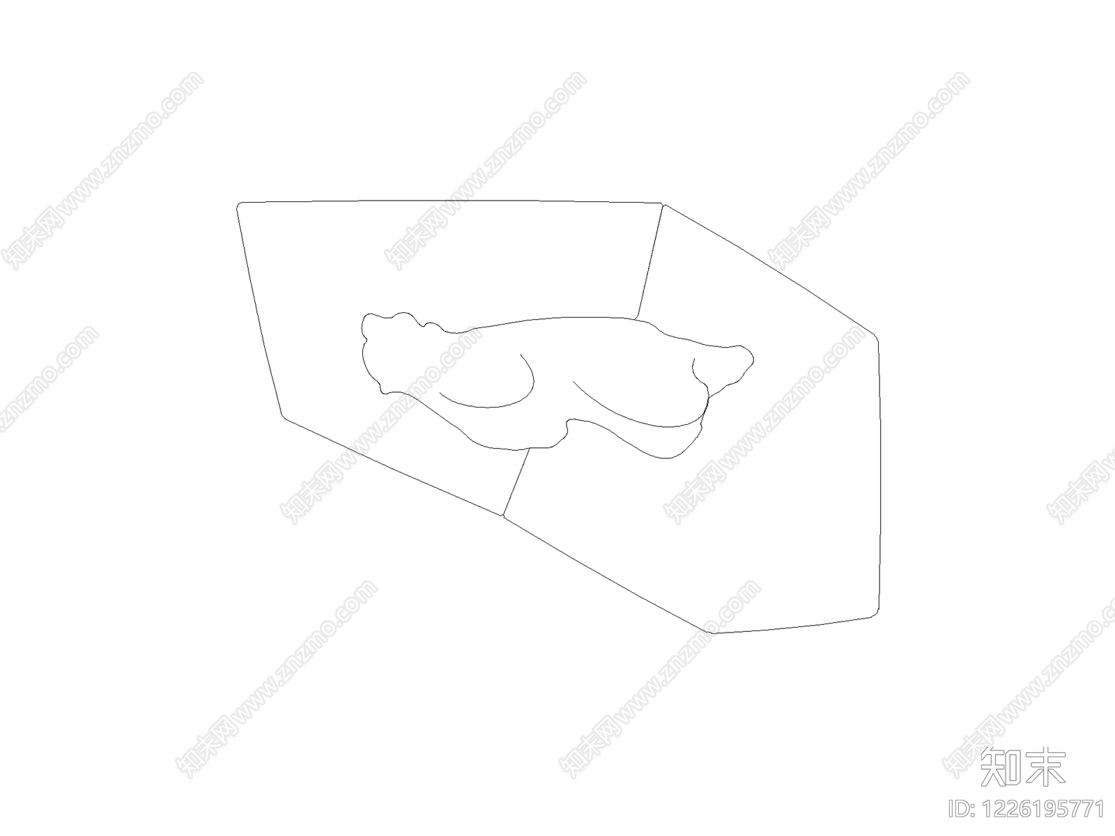 床CAD图纸