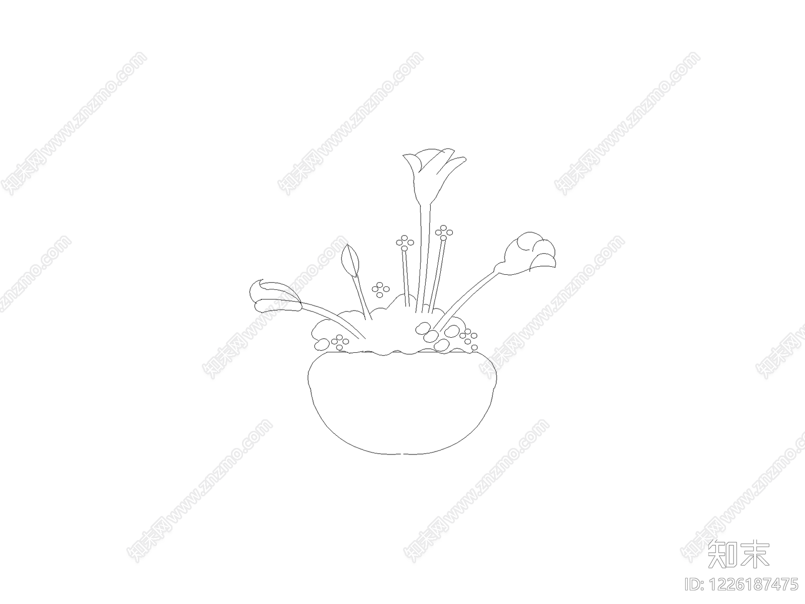 花CAD图纸