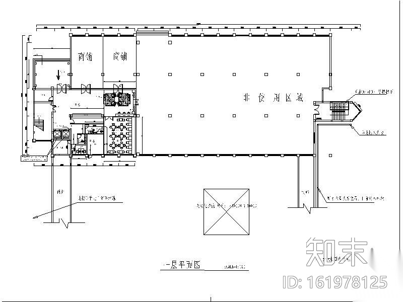 [苏州]某快捷酒店室内装修设计cad施工图下载【ID:161978125】