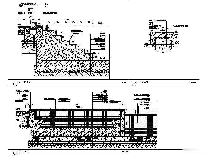 [江苏]特色全套别墅庭院景观施工图施工图下载【ID:161013159】