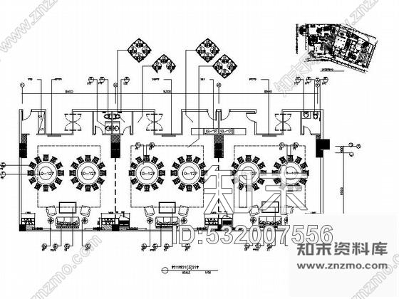 施工图重庆某酒店中餐包房3施工图施工图下载【ID:532007556】