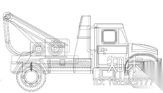 卡车图块4cad施工图下载【ID:161925177】
