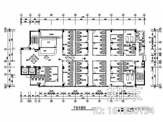 800平米高档足浴局部装修图施工图下载【ID:161850154】
