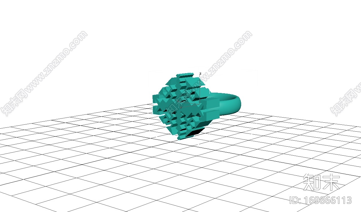 雪花环戒指3d打印模型下载【ID:169866113】