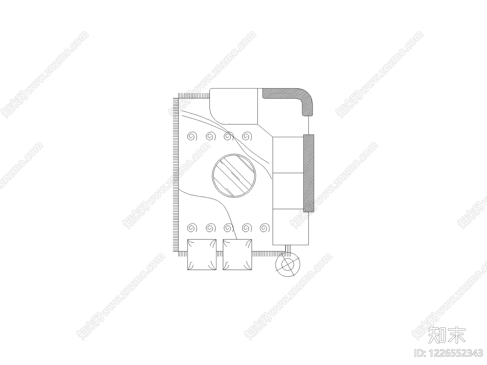 郑中室内设计常用动态块动态图块cad施工图下载【ID:1226552343】