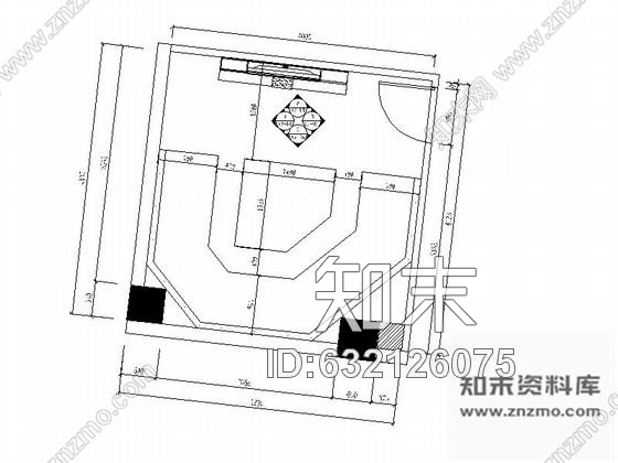 施工图厦门高档量贩式KTV包厢室内装修施工图cad施工图下载【ID:632126075】