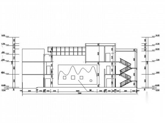 3层非遗产文化中心设计施工图（含效果图）施工图下载【ID:165143194】