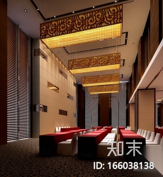 [浙江]高档典雅四星级假日酒店多功能厅装修施工图（含效...cad施工图下载【ID:166038138】