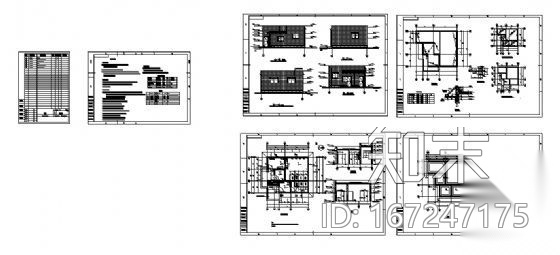 某公厕建筑方案图1cad施工图下载【ID:167247175】