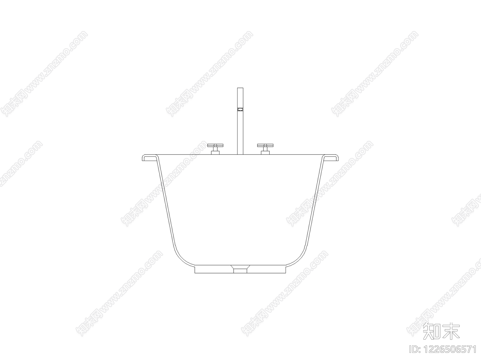 卫浴设施cad施工图下载【ID:1226506571】