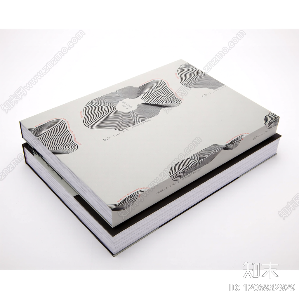 艺术书籍包装盒3D模型下载【ID:1206932929】