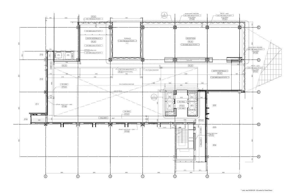 [北京]隈研吾TheHouseCollectivel瑜舍酒店设计施工图...cad施工图下载【ID:151513107】