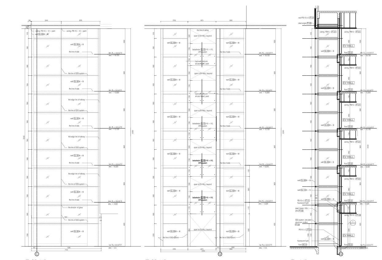 [北京]隈研吾TheHouseCollectivel瑜舍酒店设计施工图...cad施工图下载【ID:151513107】