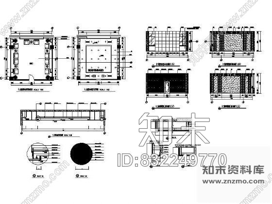 图块/节点贵宾接待室装饰详图cad施工图下载【ID:832249770】