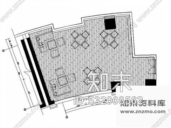 施工图时尚风味餐厅室内装修图含效果cad施工图下载【ID:532008562】
